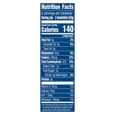 Pillsbury Original Breadsticks Dough 12 Count - 11 Oz - Image 4