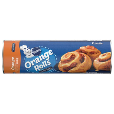 Pillsbury Rolls Orange With Orange Icing 8 Count - 13.9 Oz - Image 1