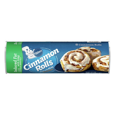 Pillsbury Cinnamon Rolls Cinnabon Reduced Fat 8 Count - 12.4 Count