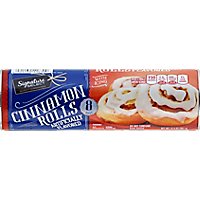 Signature SELECT Cinnamon Rolls with Icing 8 Count - 12.4 Oz - Image 2