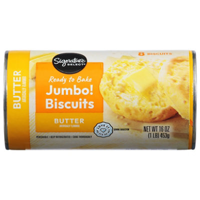 Signature SELECT Biscuits Butter Flavored Jumbo 8 Count - 16 Oz - Image 3