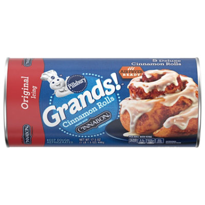 Pillsbury Grands! Cinnamon Rolls Big With Icing 5 Count - 17.5 Oz - Image 1