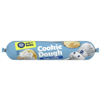 pillsbury cookie dough raw