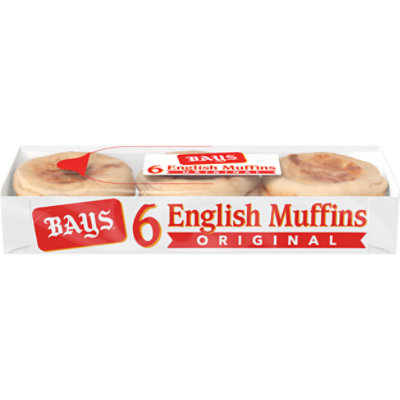 Bays Original English Muffins - 6 Count - Image 1