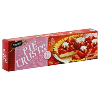 Signature SELECT Pie Crusts 9 Inch 2 Count - 15 Oz