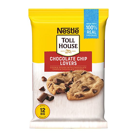 Nestle Toll House Chocolate Chip Lovers Cookie Dough - 16 Oz