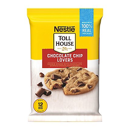Nestle Toll House Chocolate Chip Lovers Cookie Dough - 16 Oz - Image 1