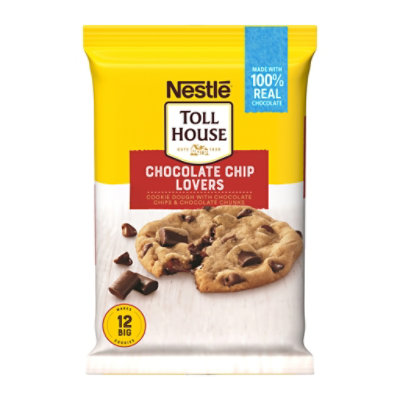 Nestle Toll House Cookie Dough Chocolate Chip Lovers - 16 Oz