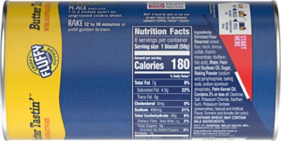 Pillsbury Grands! Biscuits Southern Homestyle Butter Tastin Butter Flavor 8 Count - 16.3 Oz - Image 5