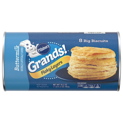 Pillsbury Grands! Biscuits Flaky Layers Buttermilk 8 Count - 16.3 Oz - Image 3