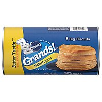 Pillsbury Grands! Biscuits Flaky Layers Butter Tasting Butter Flavor 8 Count - 16.3 Oz - Image 3