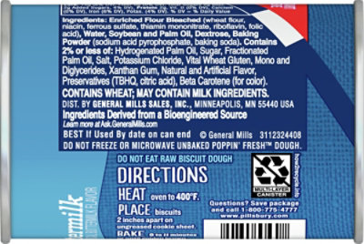 Pillsbury Grands! Jr Biscuits Golden Layers Buttermilk 5 Count - 6 Oz - Image 6