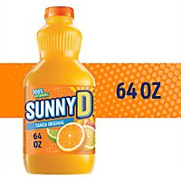 SUNNYD Tangy Original Orange Juice Drink Bottle - 1 Gallon - Image 2