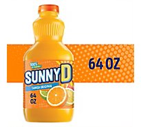 SUNNYD Tangy Original Orange Juice Drink Bottle - 0.5 Gallon