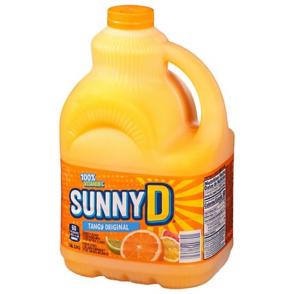SUNNYD Tangy Original Shelf Stable Orange Juice Drink Bottle - 16 Fl. Oz. - Image 2