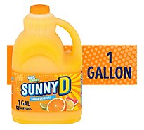 SUNNYD Tangy Original Orange Juice Drink Bottle - 1 Gallon