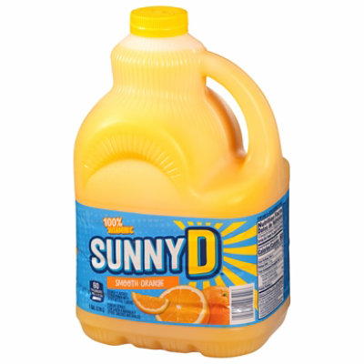 SunnyD Smooth Orange Juice Drink Bottle - 1 Gallon - Image 2