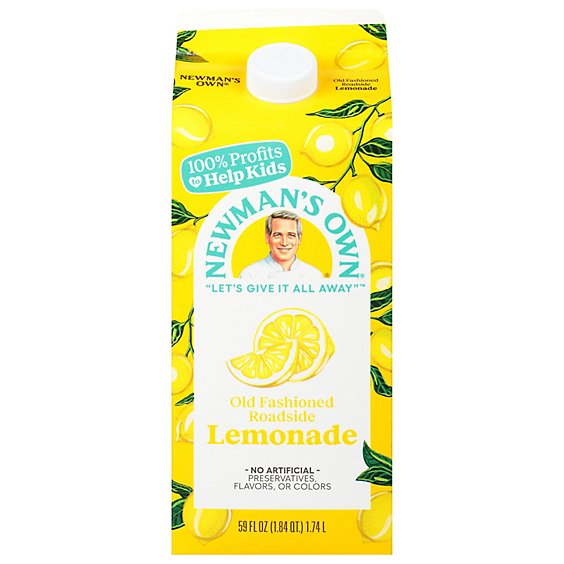 Newmans Own Lemonade Old Fashioned Chilled - 59 Fl. Oz.