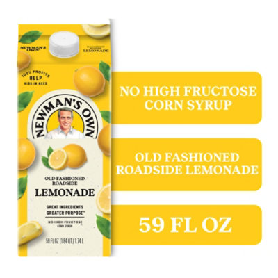 Newmans Own Lemonade Old Fashioned Chilled - 59 Fl. Oz. - Image 2