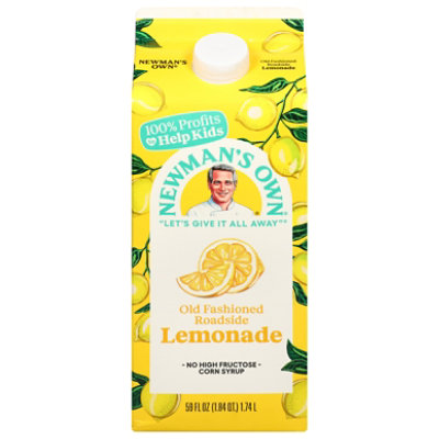 Newmans Own Lemonade Old Fashioned Chilled - 59 Fl. Oz.