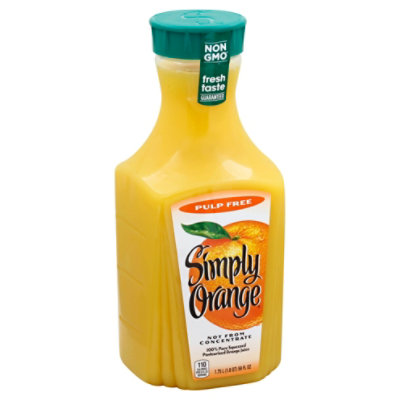 Simply Orange Juice Pulp Free - 59 Fl. Oz.