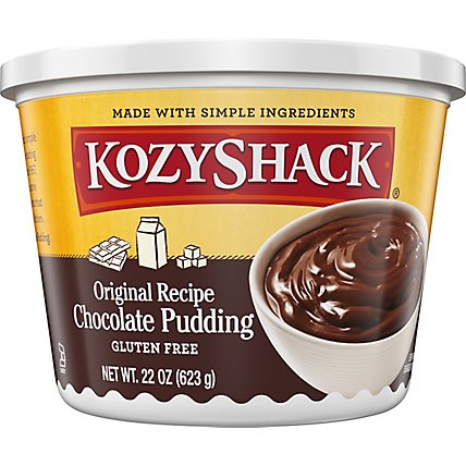 Kozy Shack Original Recipe Chocolate Pudding Tub - 22 Oz - Image 1