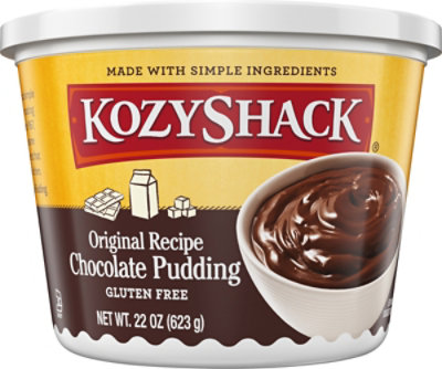 Kozy Shack Original Recipe Chocolate Pudding Tub - 22 Oz - Image 1