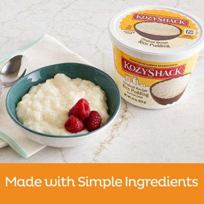 Kozy Shack Original Recipe Rice Pudding Tub - 22 Oz - Image 2