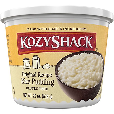 Kozy Shack Original Recipe Rice Pudding Tub - 22 Oz