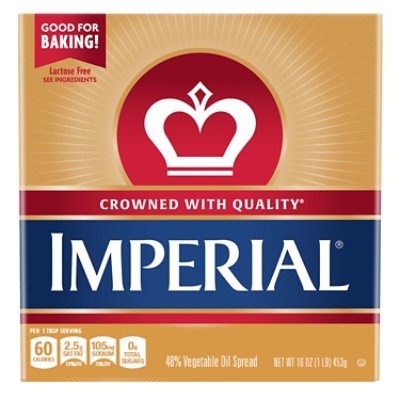 Imperial Vegetable Oil Spread Sticks - 16 Oz