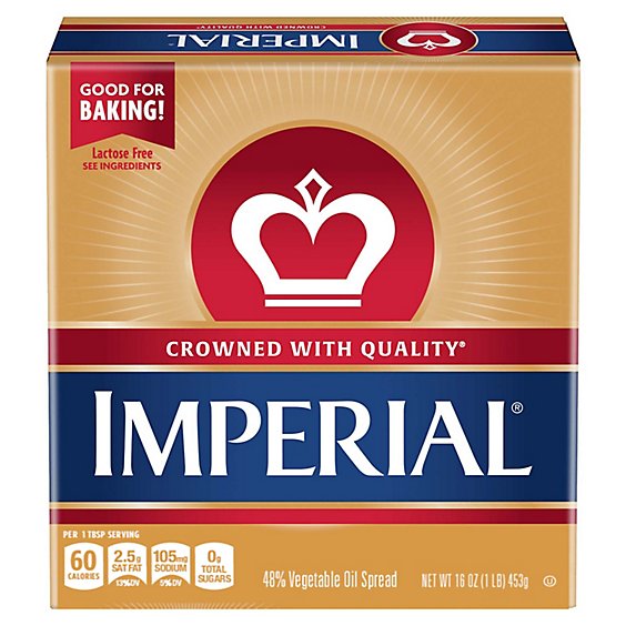 Imperial Spread 53% Vegetable Oil - 16 Oz