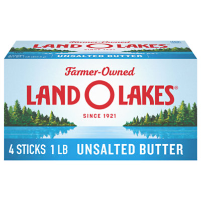 Land O Lakes Butter Stick Unsalted 4 Count - 1 Lb - Image 2