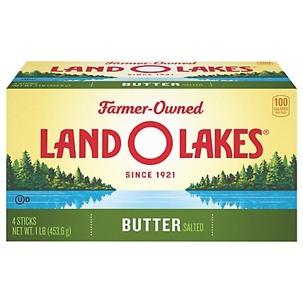 Land O Lakes Butter Stick Salted 4 Count - 1 Lb - Image 3