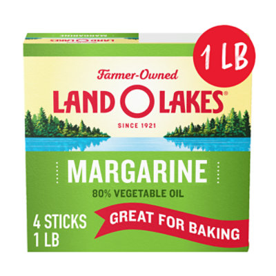 Land O Lakes Margarine Pack 4 sticks - 1 Lb - Image 1