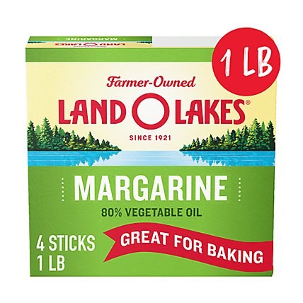 Land O Lakes Margarine Sticks 4 Count - 1 Lb - Image 1