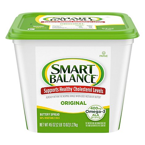 Smart Balance Imitation Butter Dairy Free Original - 45 Oz