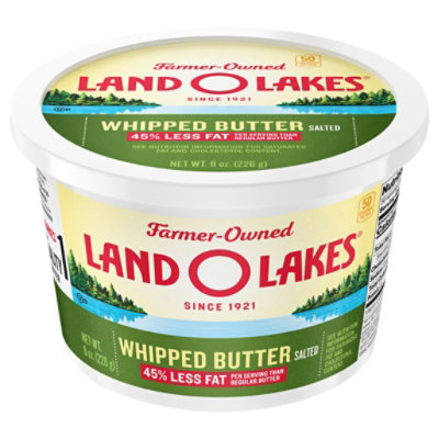 Land O Lakes Salted Whipped Butter Spreadable Tub - 8 Oz - Image 2