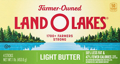 Land O Lakes Salted Butter Sticks 4 Count - 1 Lb - Albertsons