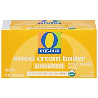 O Organics Organic Butter Sweet Cream Unsalted 4 Count - 16 Oz - Image 2