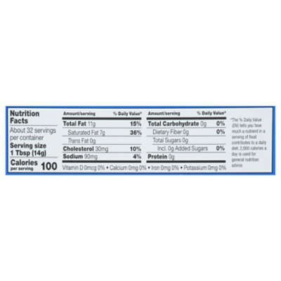 O Organics Butter Sweet Cream Salted 4 Count - 16 Oz - Image 3
