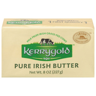 Kerrygold Grass-Fed Pure Irish Unsalted Butter - 8oz Foil