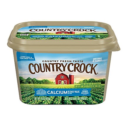 Country Crock Shedds Spread Buttery Spread 32% Vegetable Oil Calcium with Vitamin D - 15 Oz - Image 2