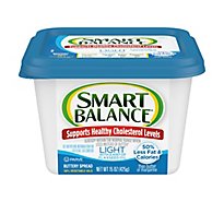 Smart Balance Light Buttery Spread With Flaxseed Oil - 15 Oz