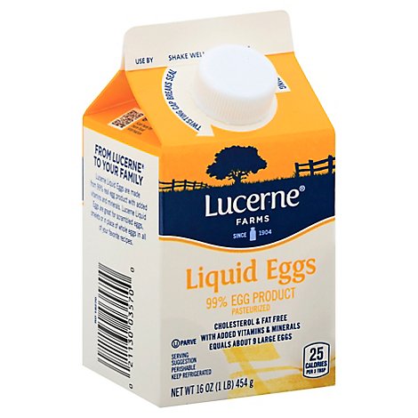 Lucerne Liquid Eggs 16 Oz Tom Thumb