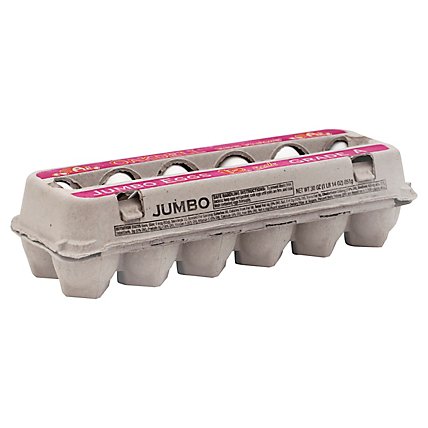Lucerne Farms Eggs Jumbo Grade A - 12 Count - Image 1