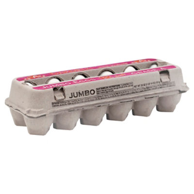 Lucerne Farms Eggs Jumbo Grade A - 12 Count - Image 1