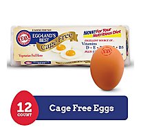 Egglands Best Eggs Cage Free Large Brown  - 12 Count