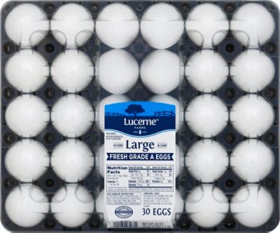 Lucerne Eggs Large - 30 Count - Image 2