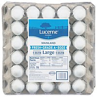 Lucerne Eggs Large Grade A - 60 Count - Image 2