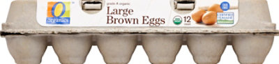 O Organics Organic Eggs Large Brown - 12 Count - Image 2